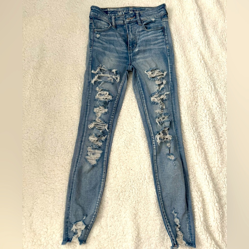 Extra stretch American Eagle Skinny Jeans